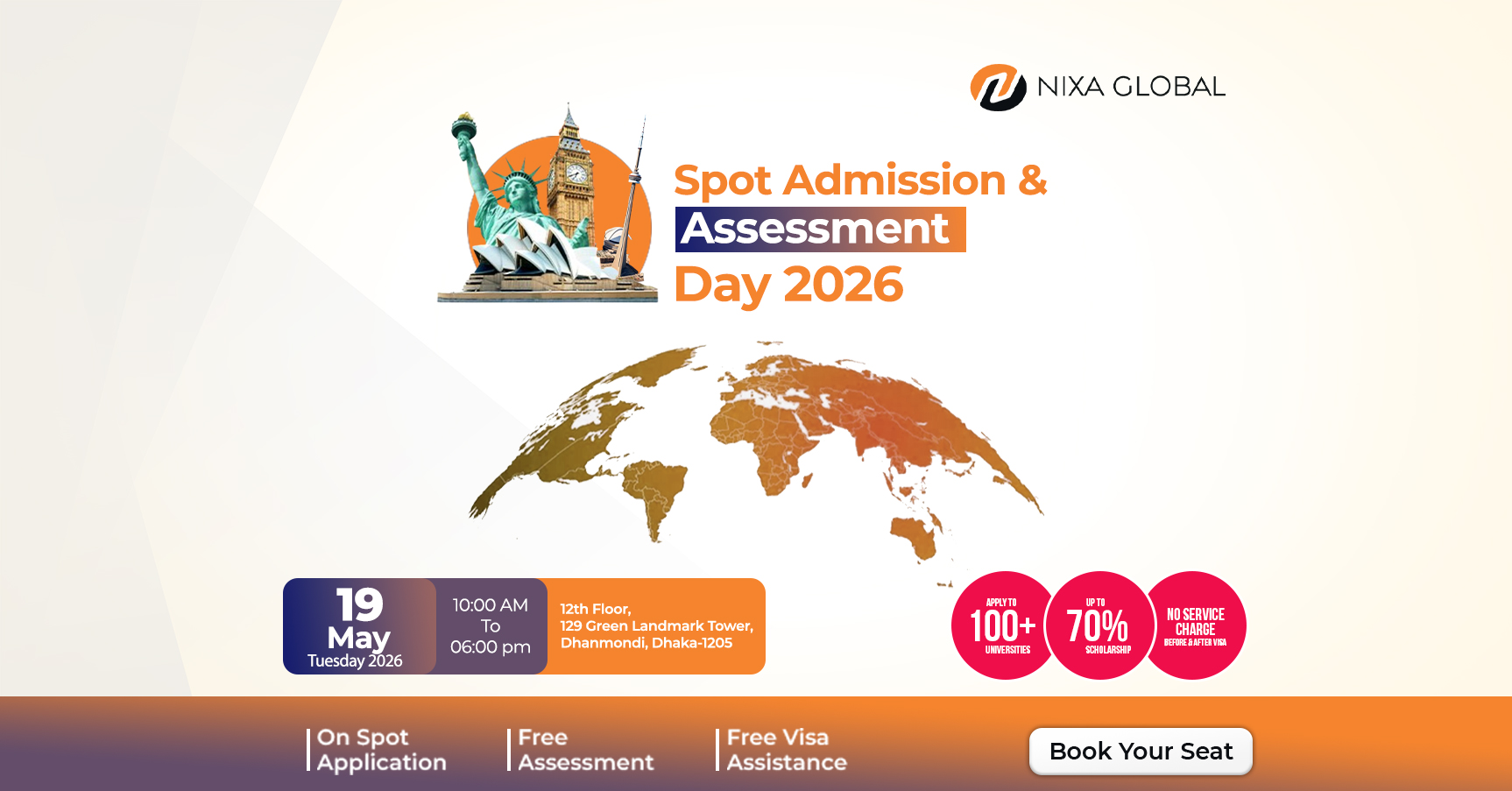 Spot Admission & Assessment Day 2026
